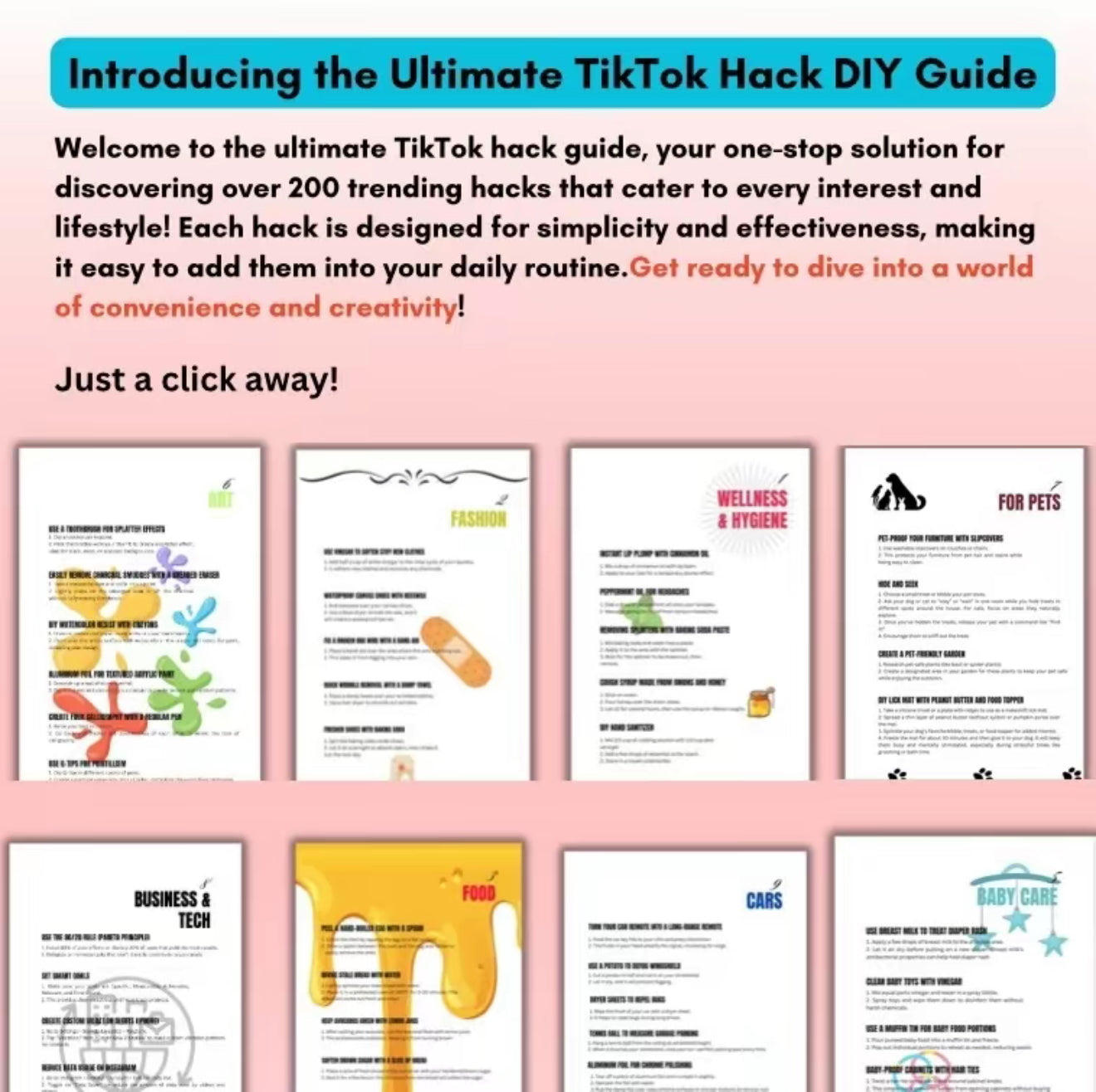 The Viral Vault: 100+ TikTok Hacks You’ll Actually Use